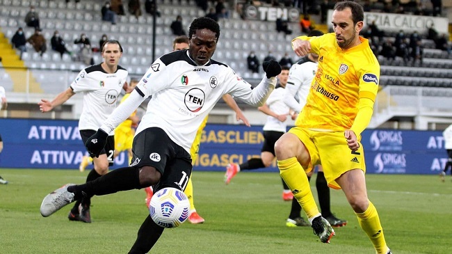 Highlight trận đấu Spezia vs Cagliari ngày 12/03 | Xem lại trận đấu