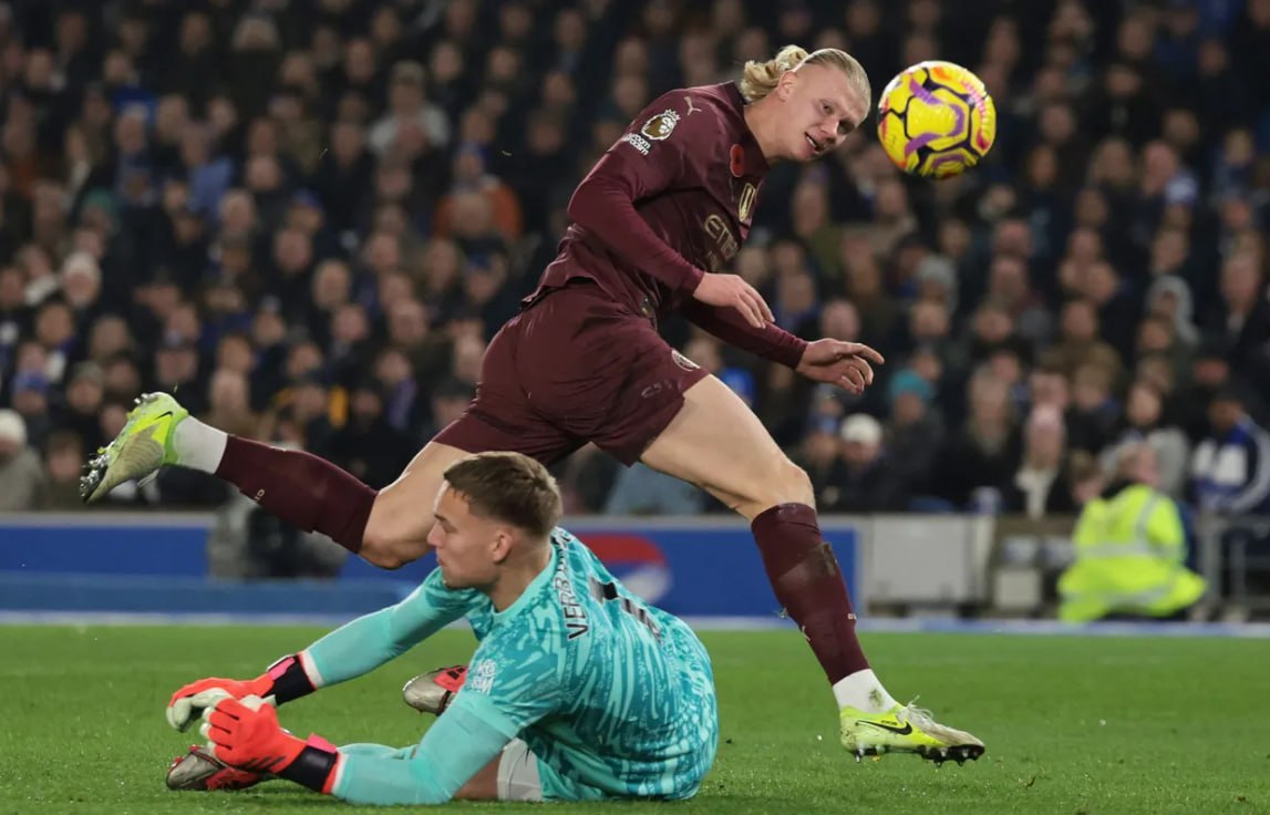 Brighton vs Manchester City (00:30 – 10/11) | Xem lại trận đấu